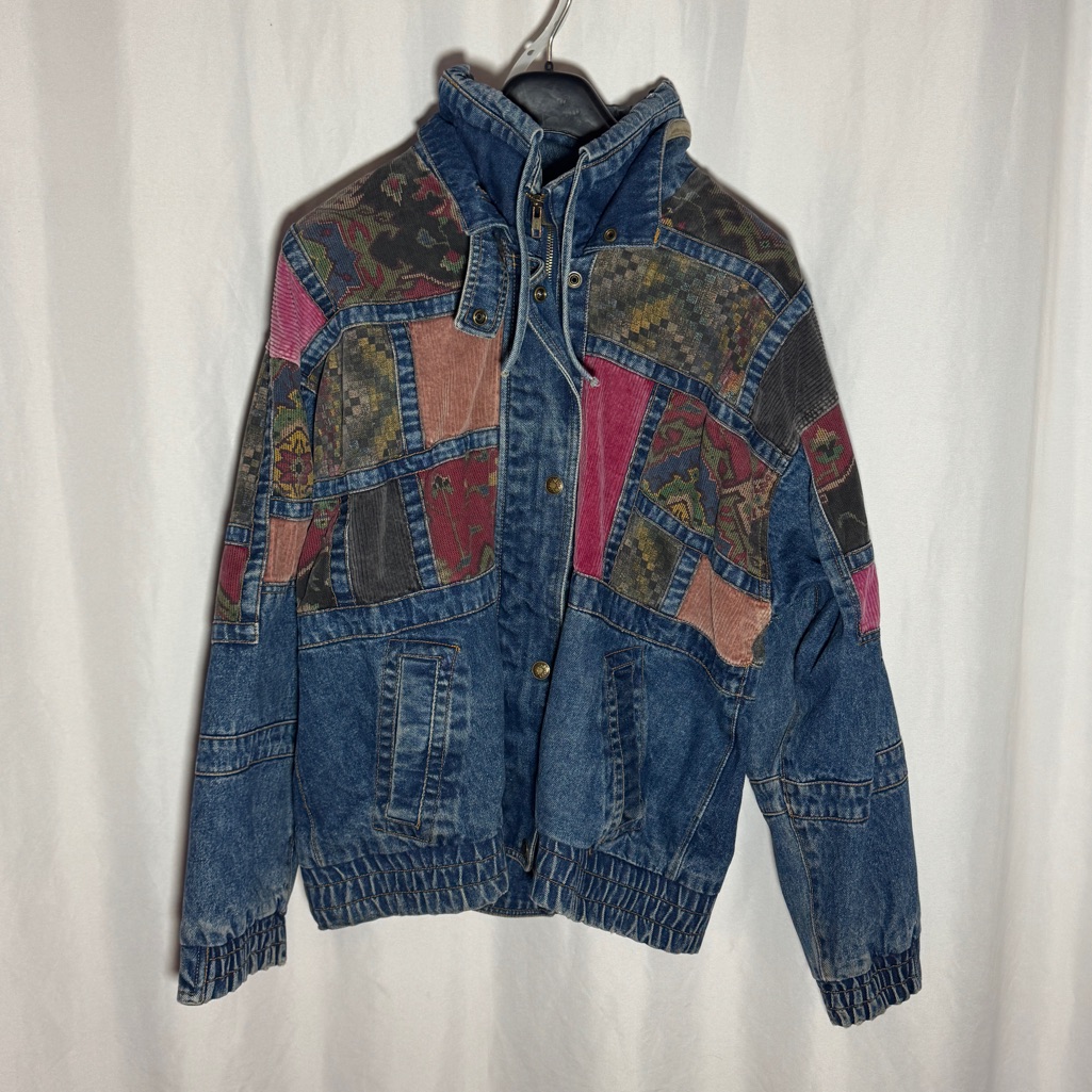 Rare Vtg Y2k Denim Jacket New York Girl